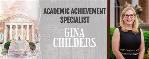 Academic Achievement Specialist Gina Childers